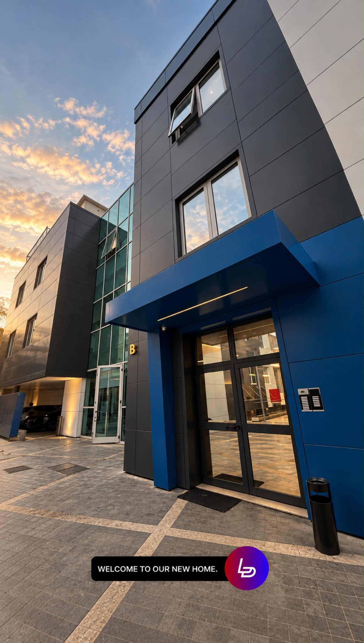 La sede L&D Agency in Via Tiburtina 1166 a Roma